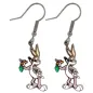 Paire Boucles d'oreilles pendantes Bugs Bunny