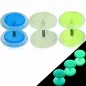 Faux Piercing Plug Oreille Acrylique Glow in the Dark
