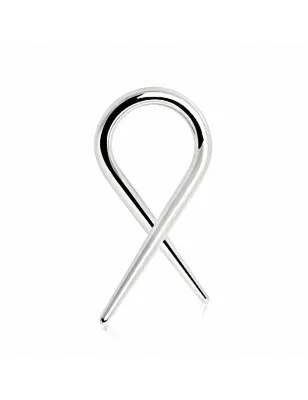 Piercing écarteur spirale acier