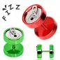 Faux piercing plug canette soda Faux piercing plug canette soda