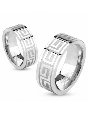 Bague Labyrinthe en acier inoxydable