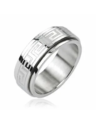 Bague Tournante acier inoxydable Labyrinthe