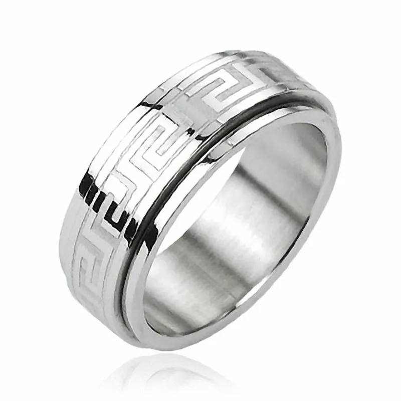Bague Tournante acier inoxydable Labyrinthe