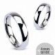 Bague Traditionnelle Mariage Acier inoxydable