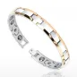 Bracelet Bio-Magnetic Tungstène Duo Tons cuivrés