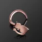 Piercing nez or rose chat