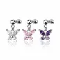Piercing Cartilage Tragus Pendentif Papillon