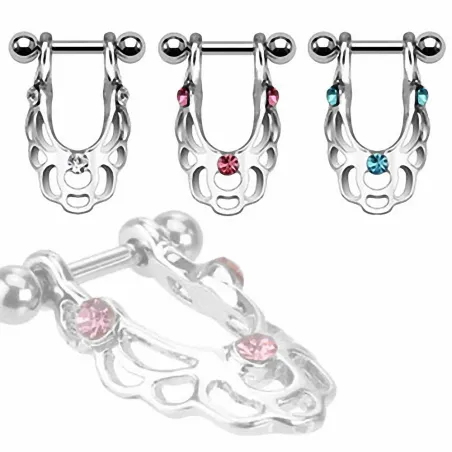 Piercing Cartilage Bouclier Vintage