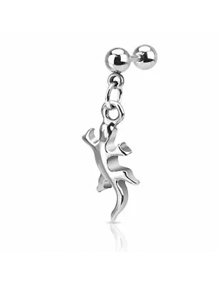 Piercing Helix Cartilage Lézard