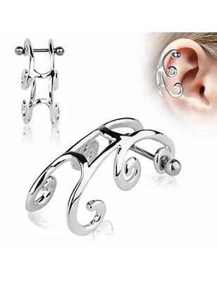 Piercing Helix Cartilage Traineau
