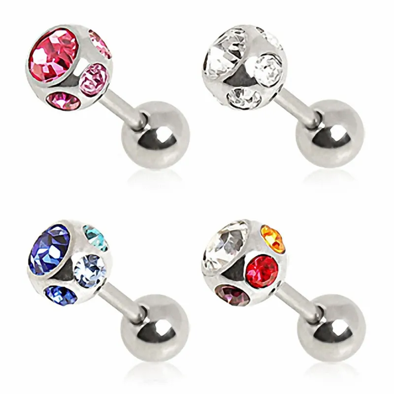 Piercing Tragus Multi Strass