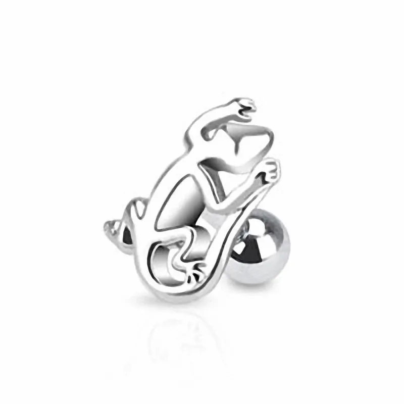 Piercing cartilage gecko