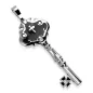 Pendentif Clef Croix et Gemme