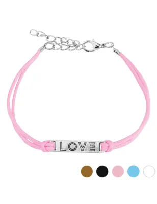 Bracelet similicuir LOVE