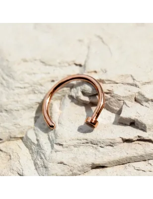 Piercing nez anneau or rose