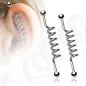 Piercing oreille Industriel Ressort