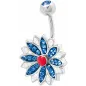 Piercing nombril Crystal Evolution Swarovski Marguerite