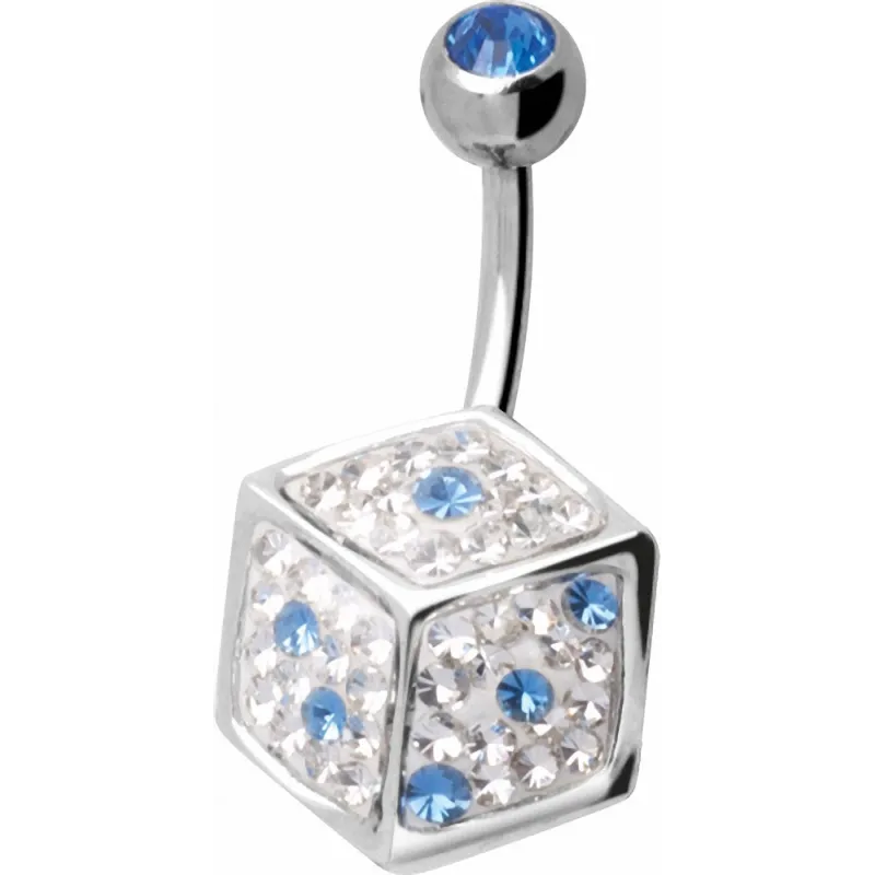 Piercing nombril Crystal Evolution Swarovski Dé