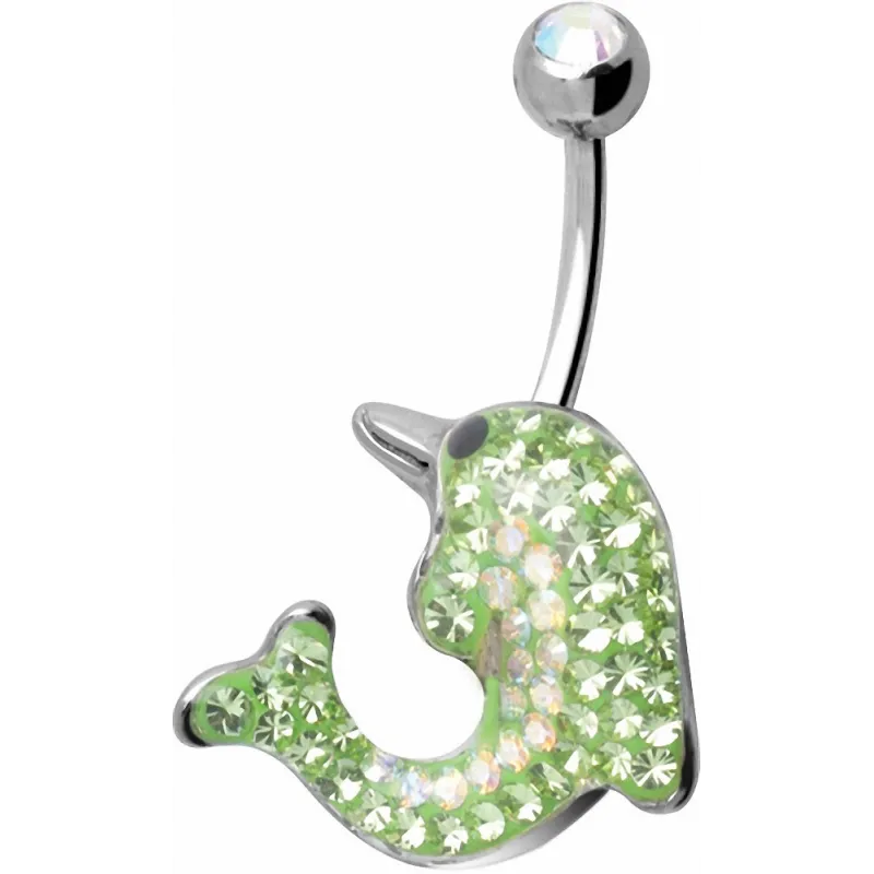 Piercing nombril Crystal Evolution Swarovski Dauphin