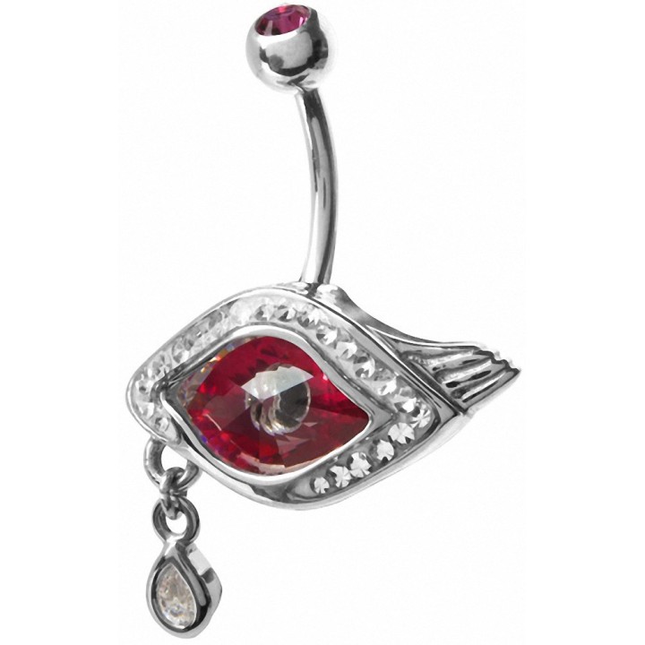 Piercing nombril Crystal Evolution Swarovski Oeil