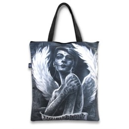 LIQUOR BRAND Sac en toile gothique Angelica