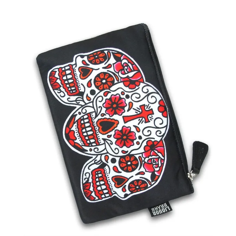 Trousse de maquillage crânes mexicains