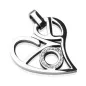 Pendentif Coeur "Love" avec Gemmes Pendentif Coeur "Love" avec Gemmes