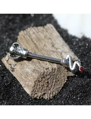 Piercing téton cobra