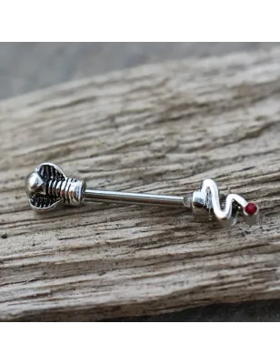 Piercing téton cobra