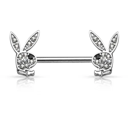 Piercing téton Playboy crystal