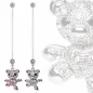 Piercing nombril de grossesse Teddy Bear