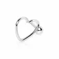 Piercing cartilage en forme de coeur
