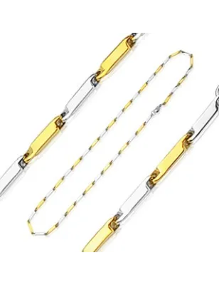 Chaîne en acier inoxydable Liens prismes 