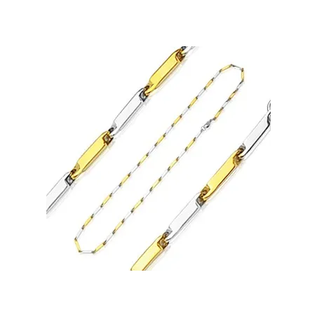 Chaîne en acier inoxydable Liens prismes 