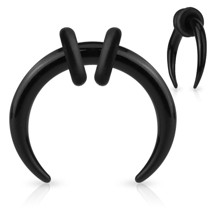 Piercing Ecarteur Oreille Acrylique UV Buffalo