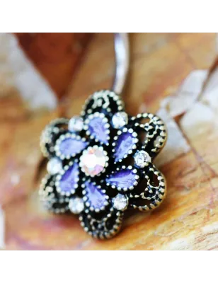 Piercing nombril camélia antique