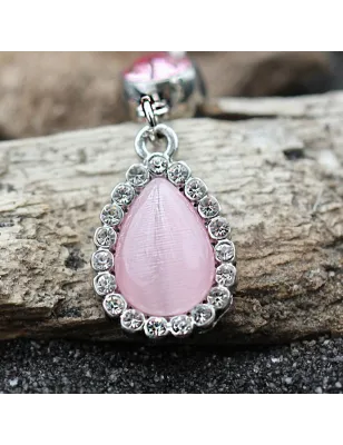 Piercing nombril larme oeil de chat