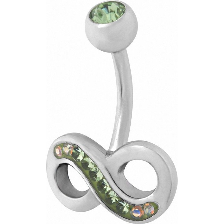 Piercing nombril Crystal Evolution Swarovski Infini