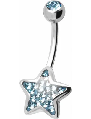Piercing nombril Crystal Evolution Swarovski Etoile