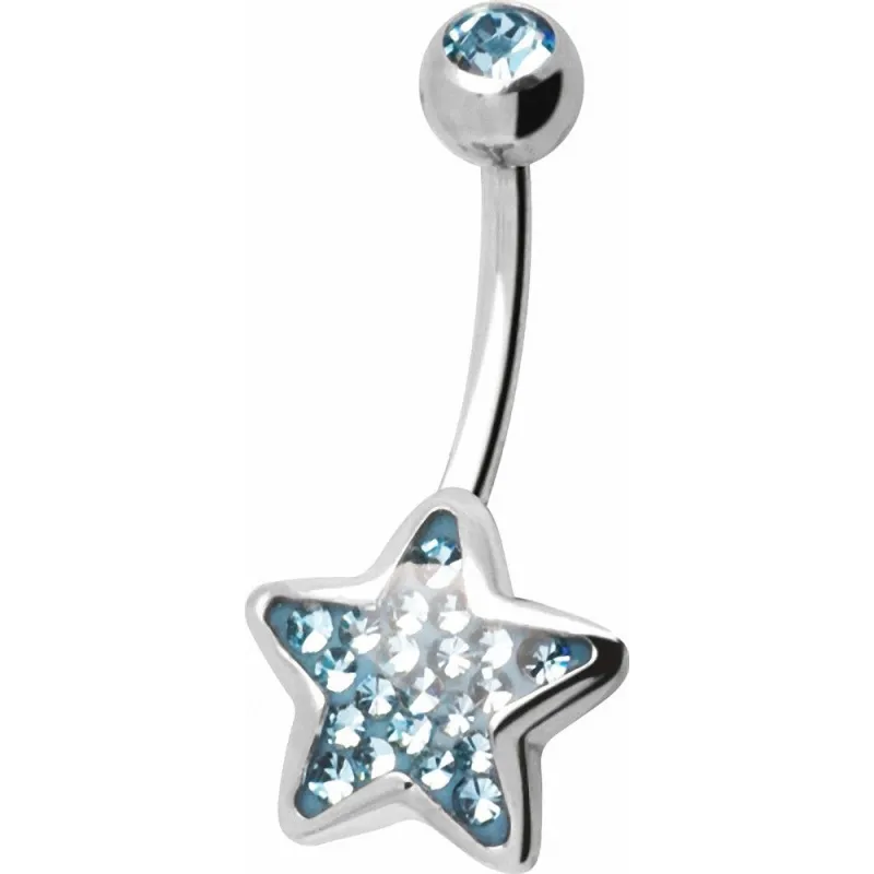 Piercing nombril Crystal Evolution Swarovski Etoile