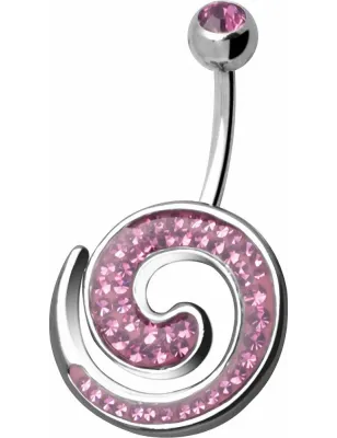 Piercing nombril Crystal Evolution Swarovski Tourbillon