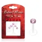 Pack Piercing Labret Bioflex Rose