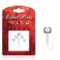 Pack Piercing Labret Bioflex Blanc