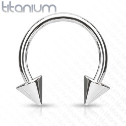 Lot De 3 Piercings Fer à Cheval 18G En Acier 316L - CZ Brillant, 8 Mm, Pour Septum, Nez, Cartilage