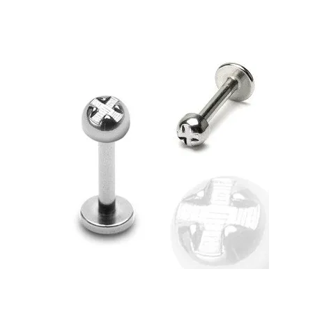 Piercing Labret Acier chirurgical Tête de Vis - Bijou Piercing Labret