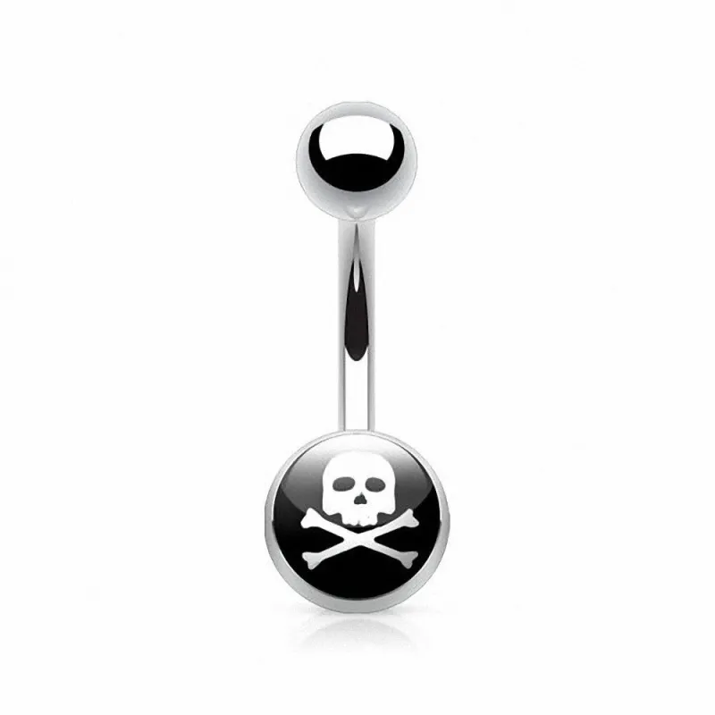 Piercing nombril crane de pirate