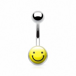 Piercing nombril smiley