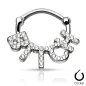 Piercing septum bitch pavé de strass