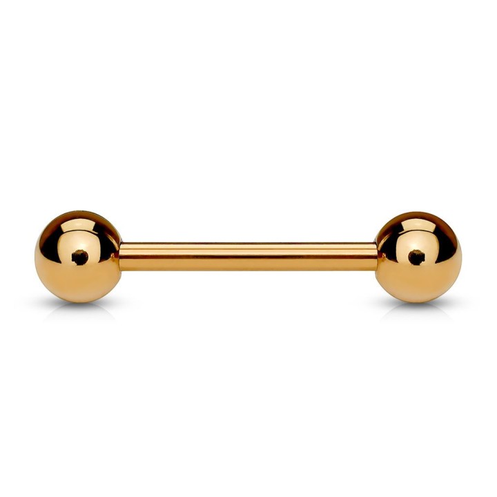 Piercing barbell or rose