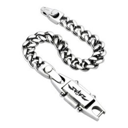 Bracelet acier inoxydable Rectangle Gothique